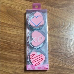 NWT Heart-Shaped Makeup Blender Sponge Set